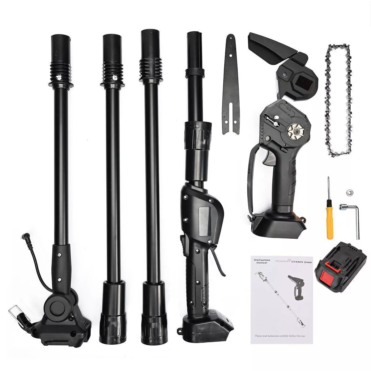 2 In 1 Cordless Chainsaw Pole