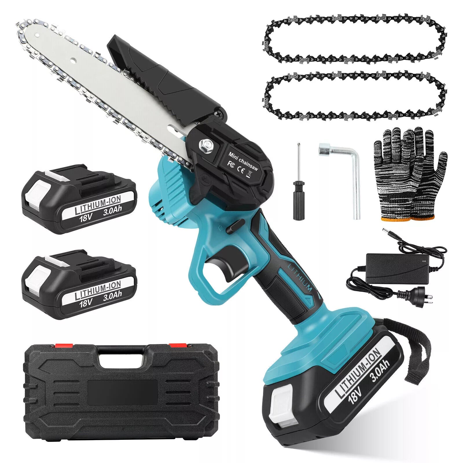 6" Mini Cordless Chainsaw