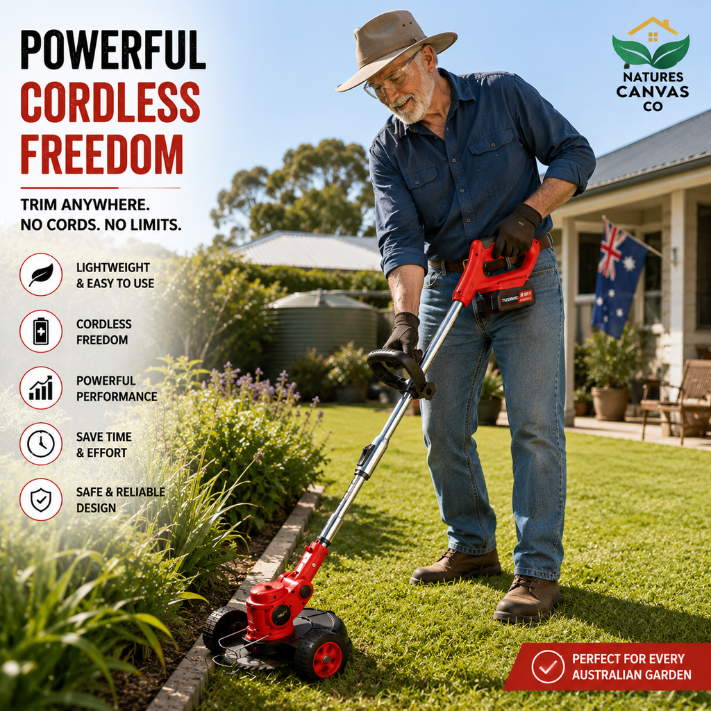 Cordless Lawn Mower & Whipper Snipper