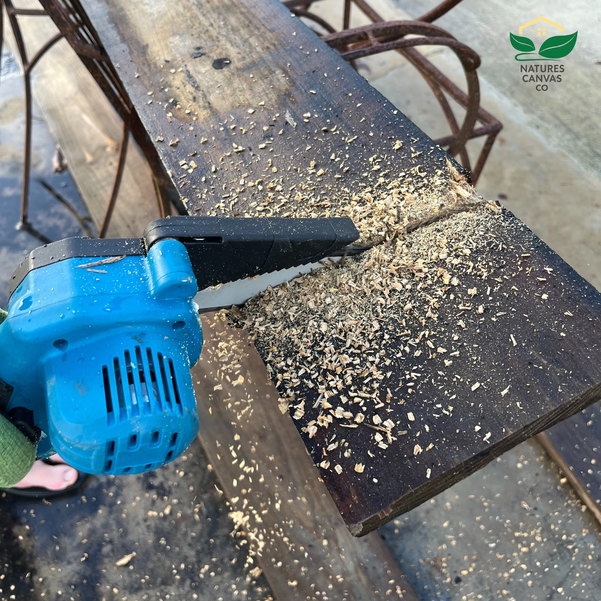 6" Mini Cordless Chainsaw