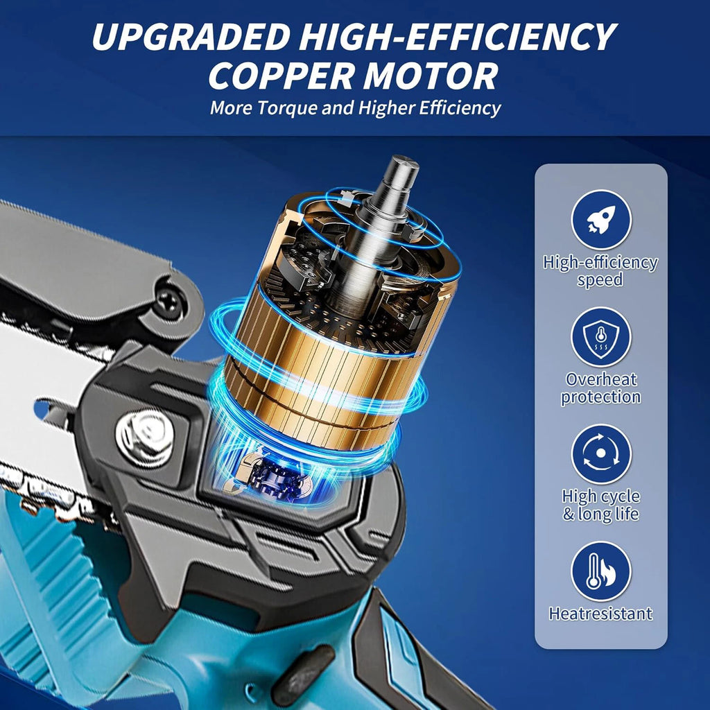 2 In 1 Cordless Chainsaw Pole