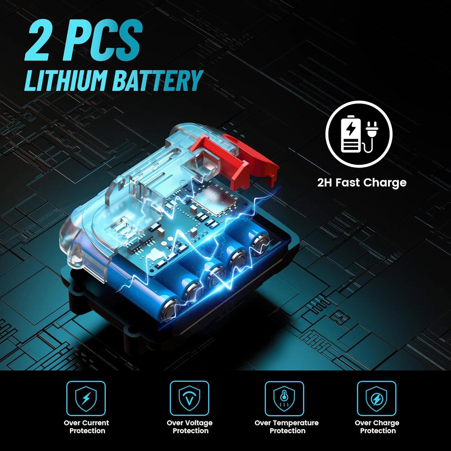 2 In 1 Cordless Chainsaw Pole