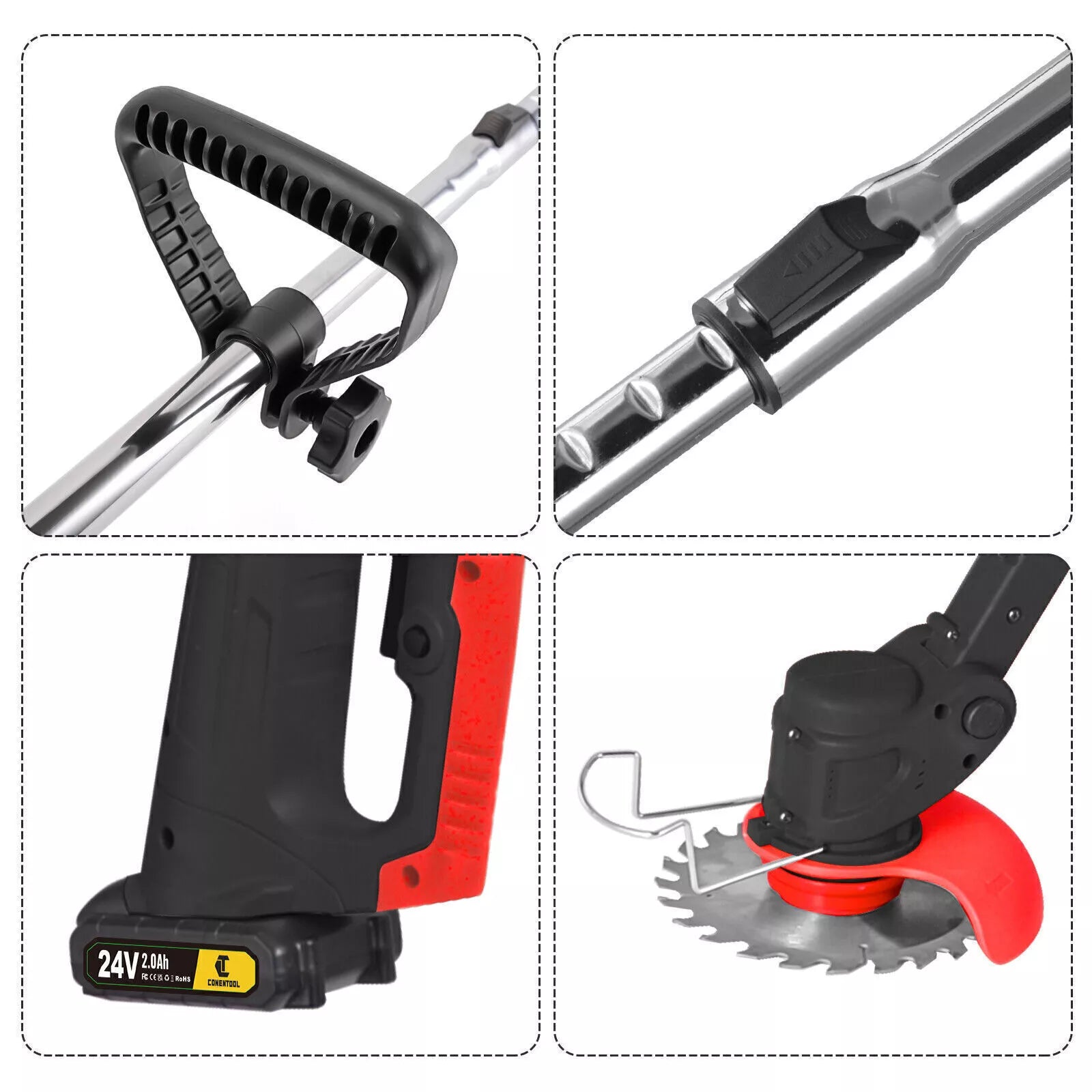 Cordless Lawn Mower & Whipper Snipper